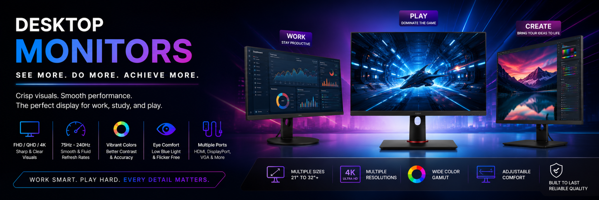 DESKTOP MONITORS