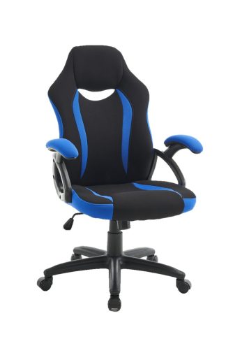 TOCC Eclipse Ergonomic Gaming Chair Black and Blue