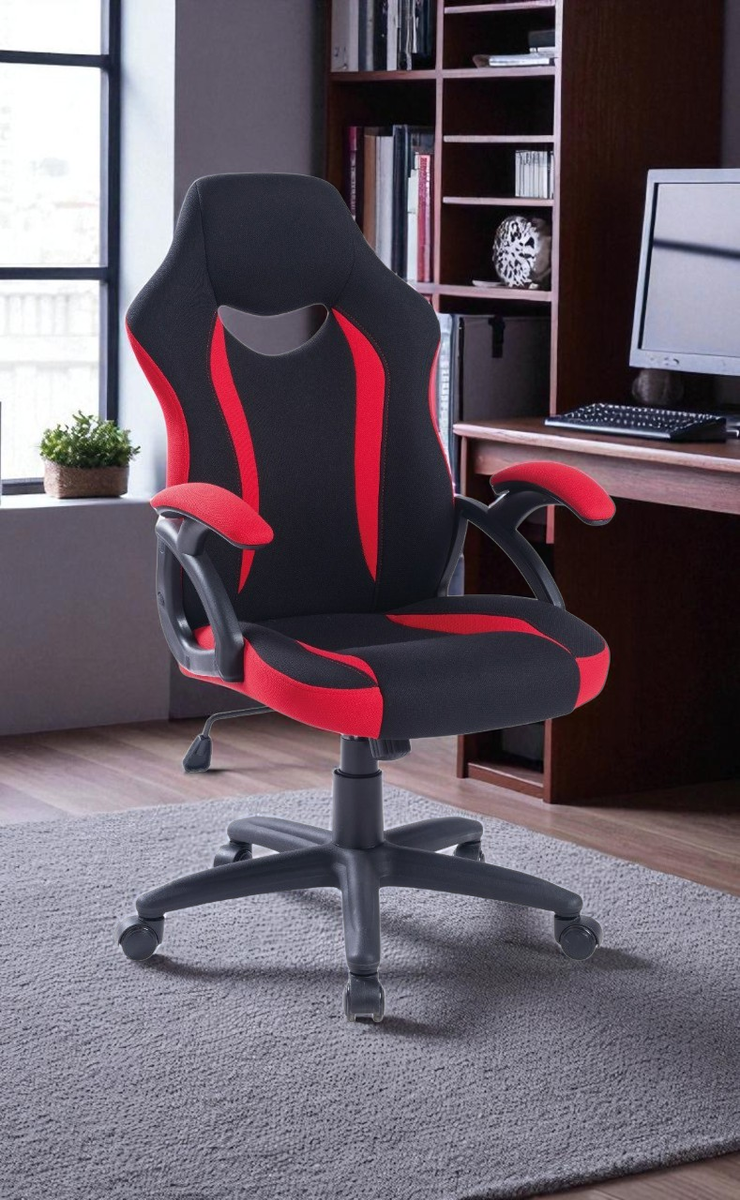 TOCC Eclipse Ergonomic Gaming Chair Red and Black 6 TOCC Eclipse Ergonomic Gaming Chair Red and Black - Image 6